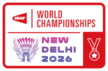 New Delhi 2026 BWF World Championships logo